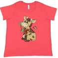 thumbnail image 3 of Inktastic Corky Cow Women's Plus Size T-Shirt, 3 of 5