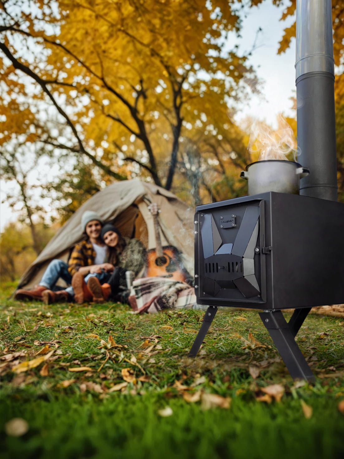 Portable Mini Camp Stove - Compact & Lightweight, Outdoor Cooking Solution for Camping, Hiking, and Backpacking