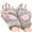 Grey, variant on Ediodpoh Cat Gloves Half Finger Bears Fingerless Cute Women Thick Cartoon Warm