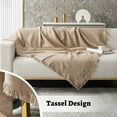 thumbnail image 6 of Sofa Covers Couch Covers for 3 Cushion Couch Sofa Slipcovers Sectional Sofa Covers for Dogs Geometrical Sofa Covers for Living Room (XX-Large, 91" x 134", Khaki), 6 of 15