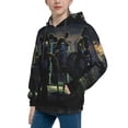 thumbnail image 2 of Lsque Five Nights At Freddy'S Patten Youth Hoodie Sweatshirt Pullover with Kangaroo Pocket Boys and Girls Hoodie Warm Hoodie for Kids, 2 of 8