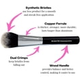 thumbnail image 3 of Maquillaje angular Contour Brush Beauty Junkees Pro Sculptor, 3 of 8