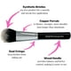 thumbnail image 3 of Maquillaje angular Contour Brush Beauty Junkees Pro Sculptor, 3 of 8