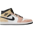 thumbnail image 2 of Jordan Mens Air Jordan 1 Mid SE Flight Club Sneakers,Magic Ember/Sundial,10, 2 of 5