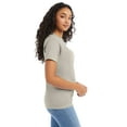 thumbnail image 2 of Hanes T-Shirt Essentials Men's Short Sleeve Tee Crewneck Cotton Full Cut Fit Midweight S-3XL 5283, 2 of 7