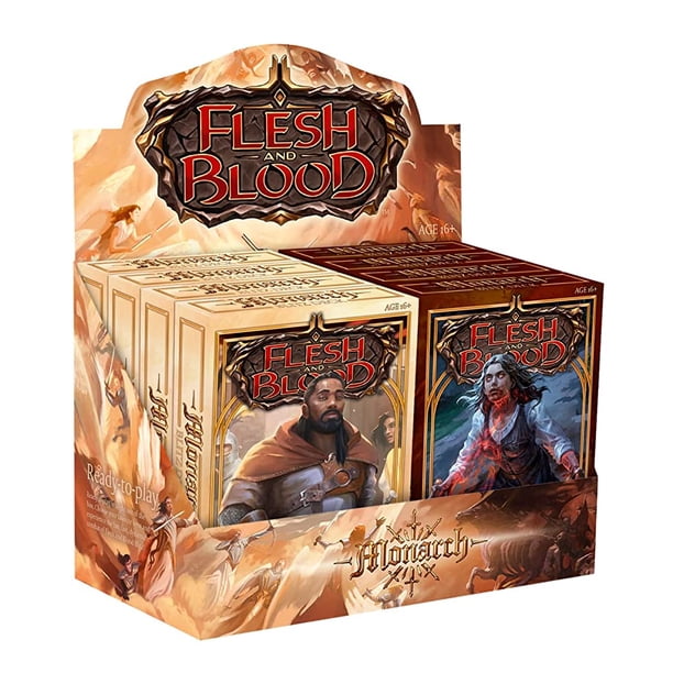 Legend Story Studios , Flesh and Blood Monarch Blitz Deck Display