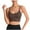 Coffee, variant on Naughtyhood Womens Sports Bras Shockproof Running Fitness Large Size Underwear