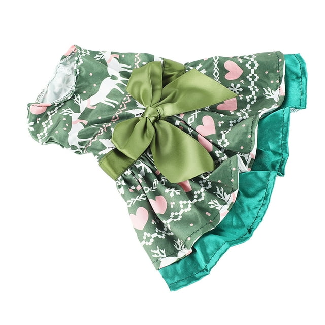 Vestido De , Vestidos De Cachorro Ropa De Traje De Pascua De Perros Ropa De Gato Gato Princesa Bownot Ropa Lindo Cachorro De Verano Para Yorkie Femenino Gato
