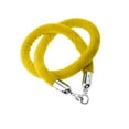 thumbnail image 1 of Youkk 1.5m Velvet Rope Crowd Control Stanchion Post Queue Line Barrier Yellow, 1 of 9
