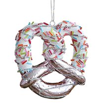 Gnwei Christmas Candy Ornaments Christmas Tree Decorations Candy Lollipop Ice Cream Cake Ornaments for Xmas Tree Topper DIY Indoor Home Office Holiday Vase Gifts Party Decor