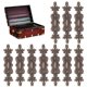 thumbnail image 1 of 10 Protectores de Esquina de Metal Protector de Esquina de Gabinete Vintage Protector de Esquina de Muebles con Tornillos de Montaje para Caja de Madera Caja de Regalo de ANGGREK Otros, 1 of 8