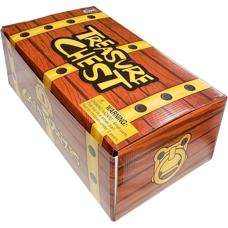 Huge Wood Looking Treasure Chest Box (16