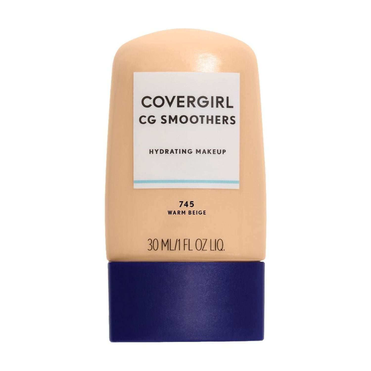 COVERGIRL Fond de teint hydratant Smoothers, sans huile, n'obstrue pas les pores, 11 heures d'hydratation, convient aux peaux sensibles