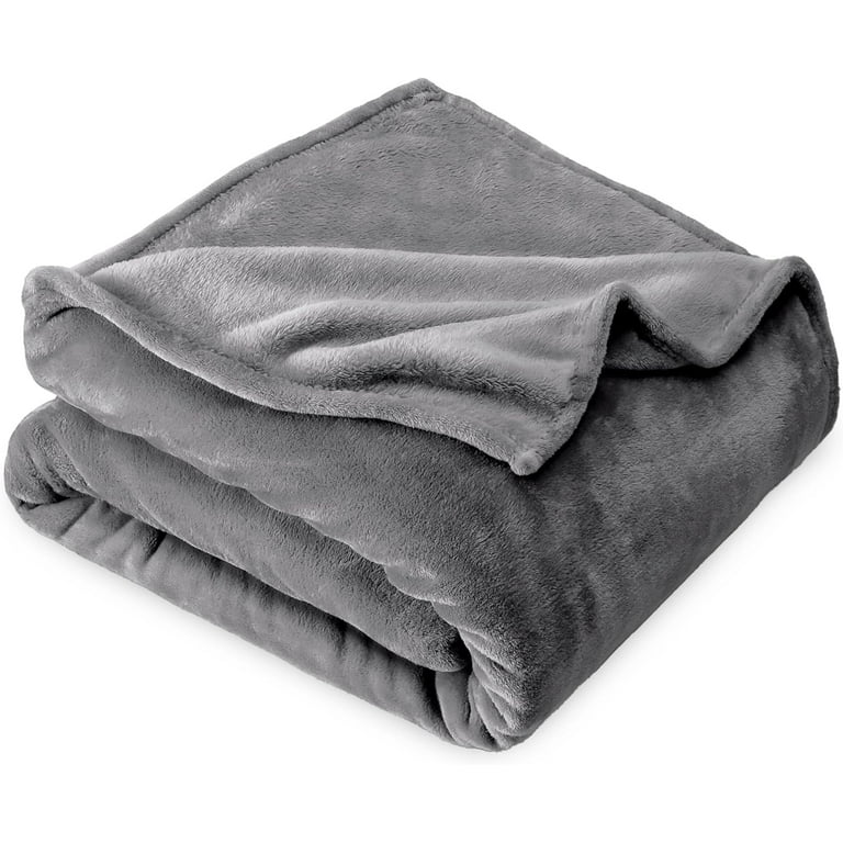 Fleece Blanket Plush Fuzzy Large Blanket 78 x 90