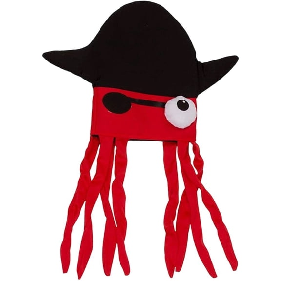 Vjnyvs Funny Squid Hat Party Octopus Cap Novelty Ocean Themed Hat for Party Halloween