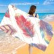 thumbnail image 1 of Toalla de playa de microfibra superabsorbente, toalla de baño grande, manta de playa anti-arena, toalla de viaje plegable, cubierta para piscina, manta de camping de 70 x 140 cm, ligera,, 1 of 6