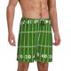 thumbnail image 2 of Fotbe American Football Field2 Pantalones Cortos de Pijama para Hombre, Ropa de Dormir, Pantalones de Pijama Cortos para Hombre-Small, 2 of 6