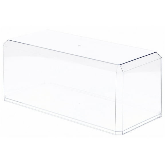 Pioneer Plastics 576C Clear Plastic Display Case for Large 1:18 Scale Cars, 15.5" W x 7" D x 6" H (Mailer Box)