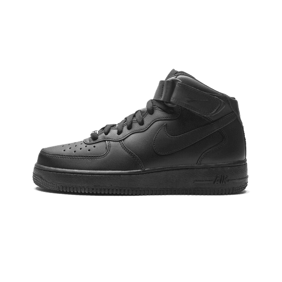 NIKE MENS Air Force 1 Mid '07 "2021 Release Triple Black" CW2289 001 from Stadium Goods