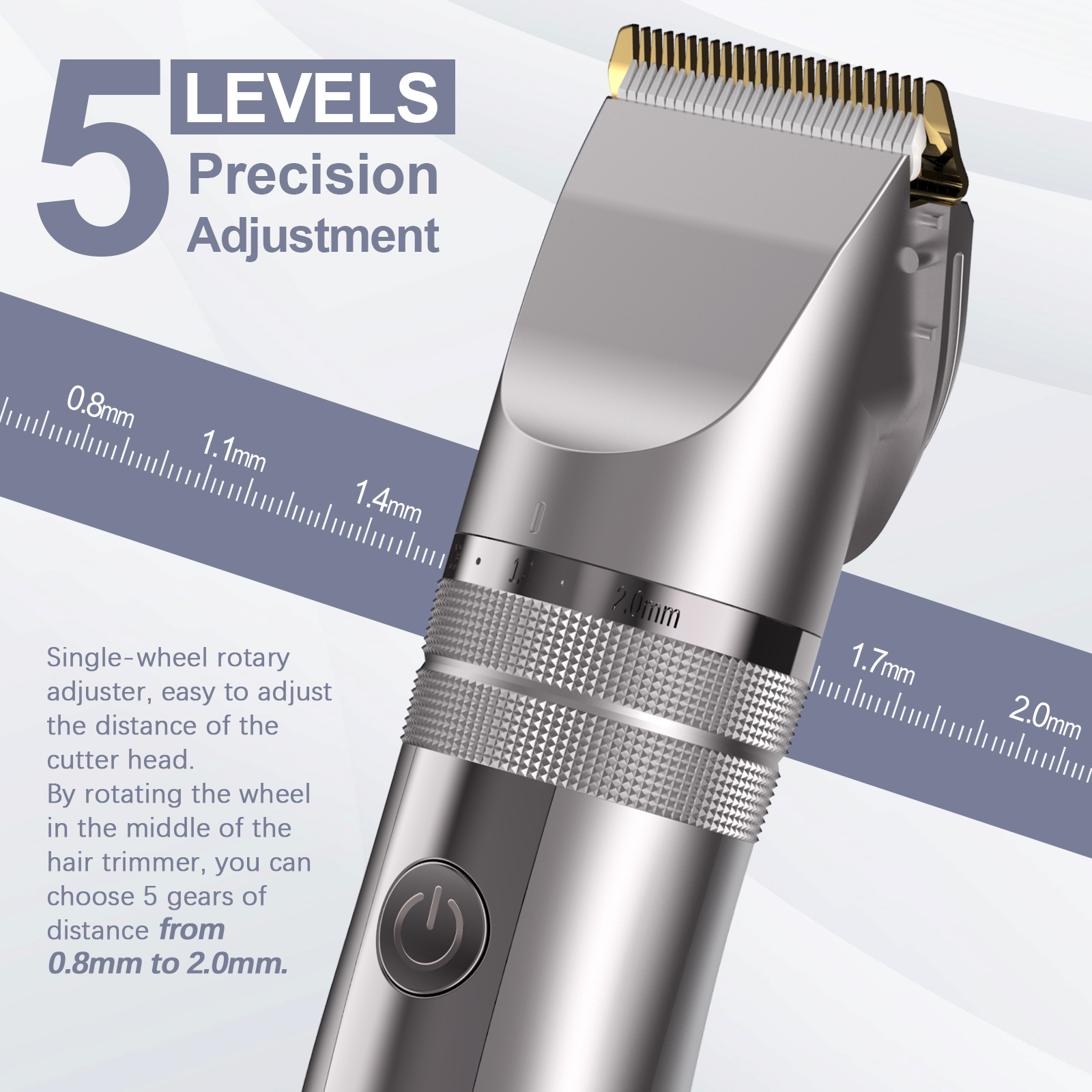Sejoy Hair Clippers for Men,Cordless Barber Grooming Set Professional Home Haircut Beard Trimmer