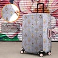 thumbnail image 4 of Light Purple Fairy Princess Pattern Luggage Cover Fashion Suitcase Cover Baggage Covers Fit 25-28 Inch Luggage (Go Travel), 4 of 4