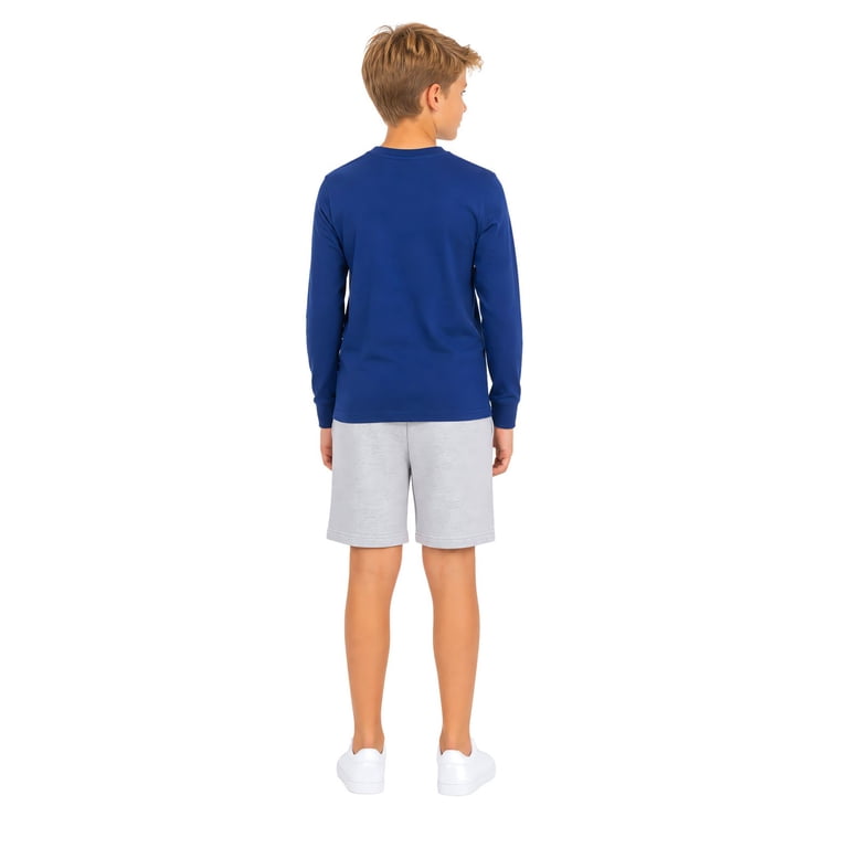 U.S. Polo Assn. Boys Long Sleeve Crewneck Shirt photo 2