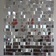 thumbnail image 2 of Cortina de puerta con lentejuelas cuadradas plateadas reflectantes con espejo para hotel, KTV, partición interior, adornos colgantes, decoración para fiestas de bodas, suministros, 2 of 5
