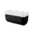 thumbnail image 2 of Bueautybox Toilet Paper Holder Self Adhesive Waterproof Wall Mounted Bathroom Kitchen Tissue Holder Bathroom Tool （2 Size）, 2 of 7