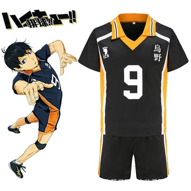 ¡Haikyuu! Disfraz de Anime Tobio Kageyama, Shoyo Hinata, uniforme de voleibol, cómic, traje de fiesta de Halloween