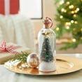 thumbnail image 3 of Christmas Tree Message in a Bottle, Recording Message in a Bottle Voice Recording, Christmas Tree Voice Ornament, Unique Xmas Gifts, Snowy Scene Nostalgic for Home Festive Party Decor(1PC), 3 of 7