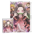 thumbnail image 2 of Kamado Nezuko Jigsaw Puzzle, Wood Puzzles Adult, 1000 PCS Jigsaw Puzzle Perfect for Game Nights, 2 of 8