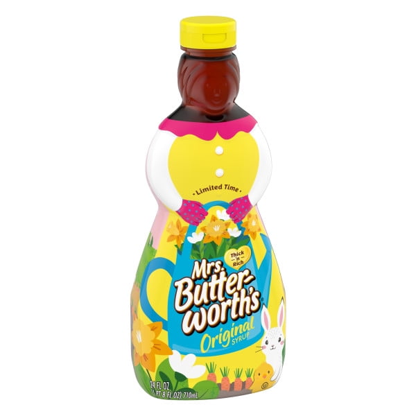 Mrs. Butterworth's Original Pancake Syrup, Spring Seasonal Edition, 24 fl oz.