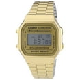 thumbnail image 2 of Casio Men's 'Vintage' Digital Illuminator Gold-Tone Stainless Steel Watch A168WG-9, 2 of 2