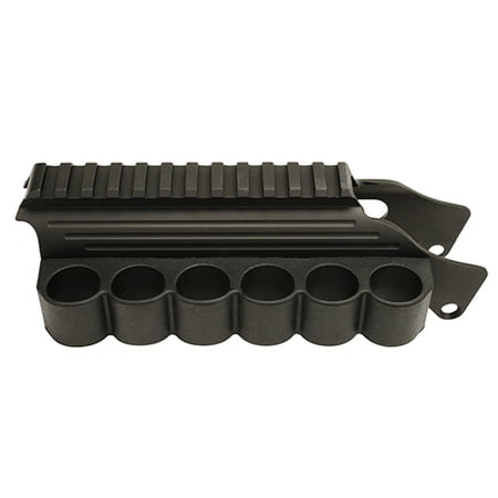 UPC 751103010297 product image for Lyman Shotgun Rail Mount With Sidesaddle Fits 12 Gauge Mossberg 500/590 Black | upcitemdb.com