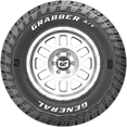 thumbnail image 4 of Llanta 265/70R17 121/118S General Tire Grabber A/TX RWL 10PR, 4 of 4