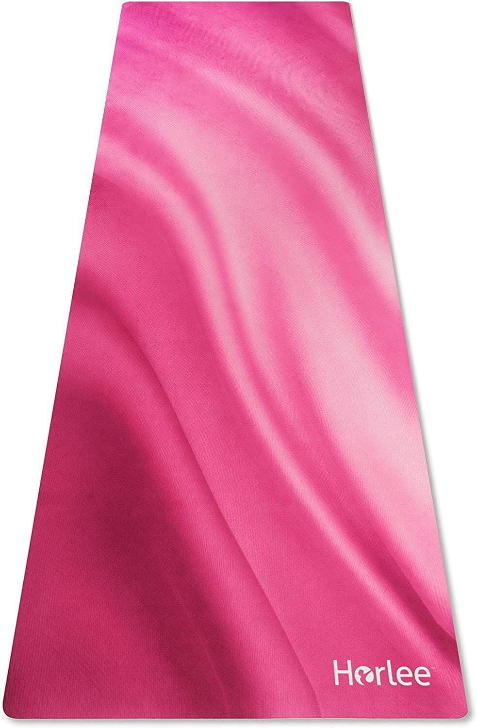 Horlee 2-in-1 Yoga Mat & Workout Towel, XL Thick, Eco-Friendly