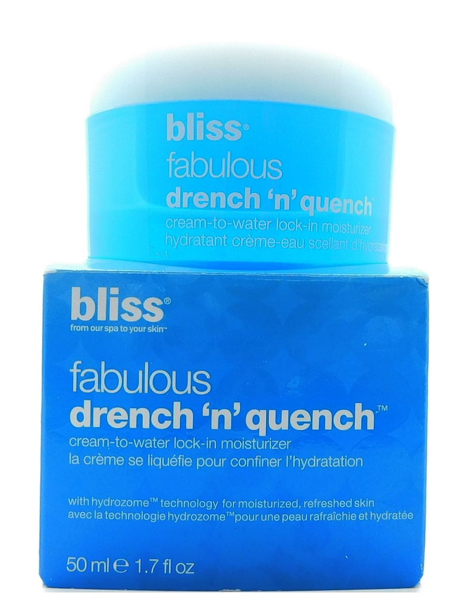 bliss Fabulous Drench 'N' Quench Face CreamToWater LockIn
