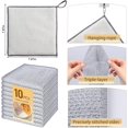 thumbnail image 3 of shiyou-Triple-Layer Wire Dishcloth Multipurpose Wire Dishwashing Rags for Cleaning Dishes Cookware Microwave Stove Kitcken Counter,Powerful and Quick Cleaning Ability,Non Scratch Reusable Wet&Dry Use, 3 of 4