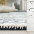 thumbnail image 4 of SAFAVIEH Micro-Loop Aditya Geometric Area Rug, Navy/Ivory, 4' x 6', 4 of 7