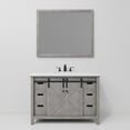 thumbnail image 5 of Lexora Home Marsyas 48" Quartz Top Single Vanity in Ash Gray, 5 of 9