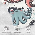 thumbnail image 3 of Cute Cartoon Octopus Cotton Face Towels Absorbent Hand Towel Soft Bathroom Towel for Kitchen Hotel Decoration, 3 of 7