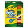 thumbnail image 2 of Crayola Super Tips Washable Markers, Fine/broad Bullet Tips, Assorted Colors, 20/set | Bundle of 5, 2 of 6