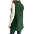 thumbnail image 5 of Livrdious Fall Cardigan for Women Sleeveless Open Front Cardigan Vest Casual Button Down Waffle Knit Coat, S-XXL, 5 of 8