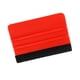 thumbnail image 2 of 5 raspadores de película para coche, herramienta aplicadora, escobilla de goma antideslizante para tintado de ventanas Rojo 10x7cm, 2 of 9