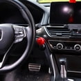 thumbnail image 5 of Car Push to Start Button Rocker Car One Button Start Lever Car Engine Start Stop Button Joystick Plastic Ball-bar Automotive One-Touch Start Button Starter Cover Decorative Accessories (Red), 5 of 5