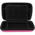 thumbnail image 1 of ZOUSSIQI Game Console Hard Shell Case, Portable with 8 Game Slot Inner Pocket, Water Travel Protective Case for New 3DS XL, for New 3DS XL, for New 2DS XL (Pink) CA919-44450, 1 of 9