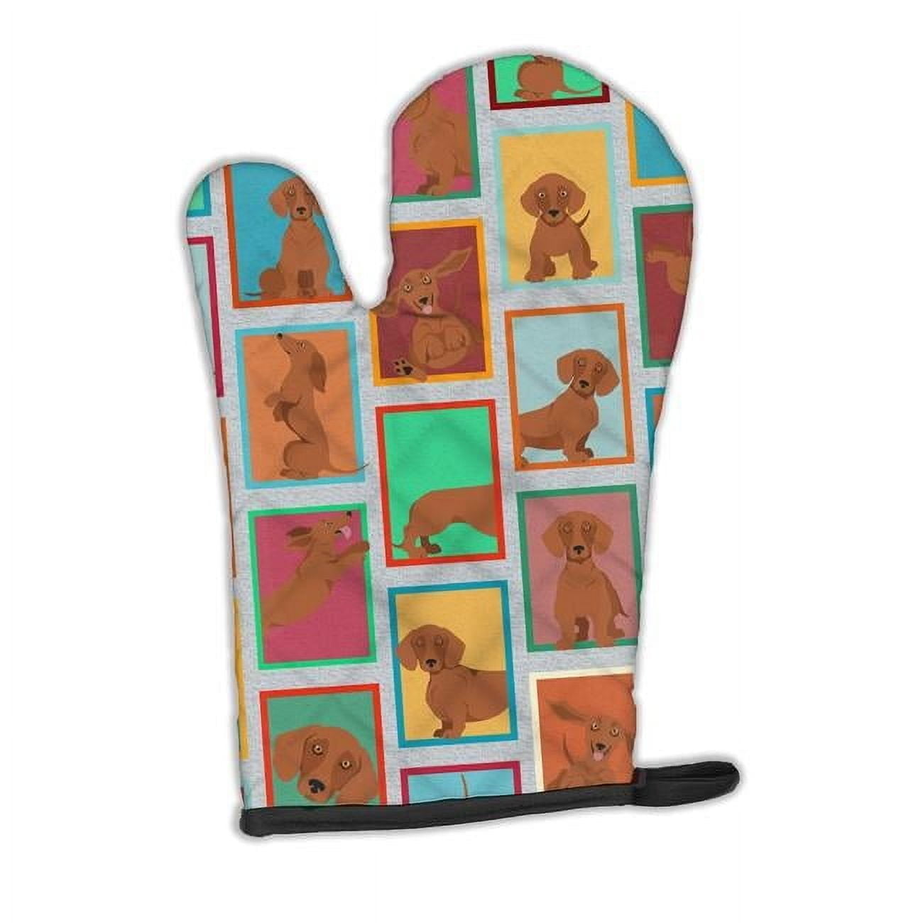 Lots of Great Pyrenees Oven Mitt 8.5 in x 12 in
