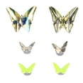 thumbnail image 2 of 6pcs Cute Stylish Shoe Clips Set, Handmade DIY Decorative Shoe Buckle Accessory Plastic For Sports Shoes, Sandals, Wristbands, 2 of 8