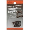 Foamfast Hangers 4/Pkg-, Pk 12, Moore Push Pin