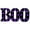 Purple, variant on Halloween Light Up Letters "BOO" Decorative Sign, 3 Pc Marquee Illuminated Tabletop Decoration for Kitchen Fireplace Mantel Party Display, Indoor Halloween Decor